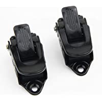 Snowboard 2 Hebillas Base Ancho 23-5 mm para Snowboard Sistema de Correas en el Dedo del pie Lengua Escalera Correas